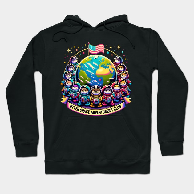 Otter Space Adventurer's Club 2 Hoodie by EternalEntity